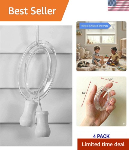 Durable clear blind cord - clear,