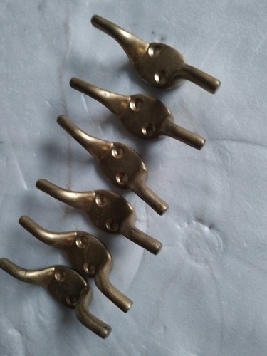 Solid brass cleat - solid,