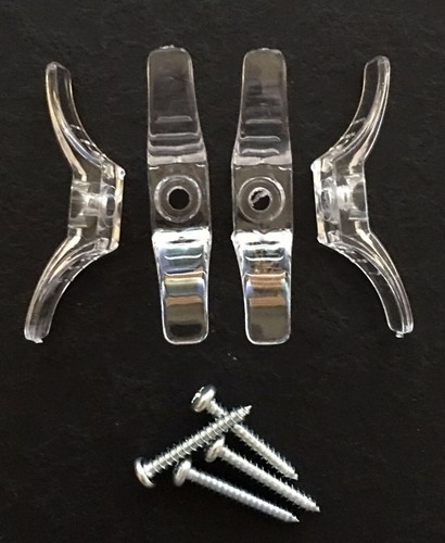 Qty cord cleats clear - 4,