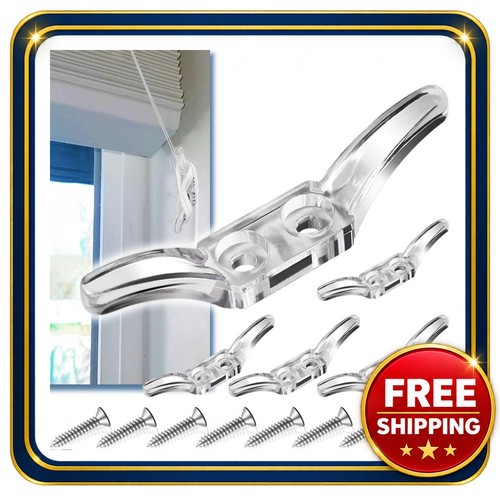 Blind cord cleats - cleats, clear