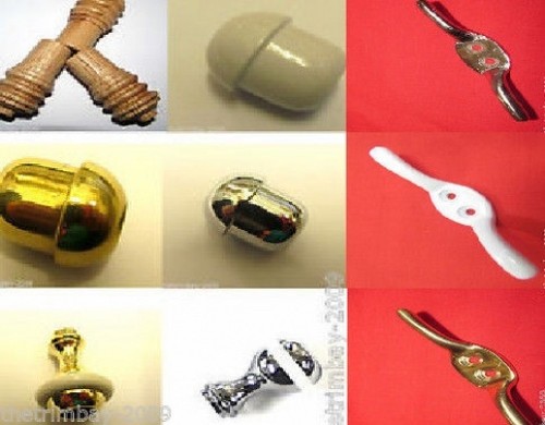 Chrome brass wooden - brass, plastic